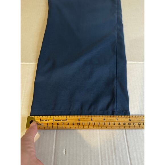 Brooks Brothers Men's Tech Performance Pants Blue W36 L32 - Picture 9 of 10
